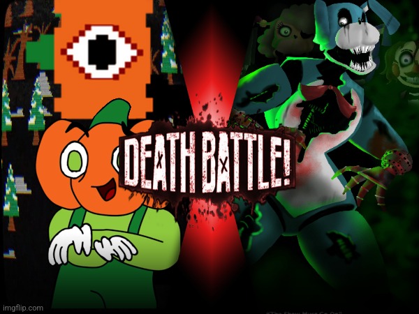 Peter the pumpkin vs Bon (Andy's apple farm vs The Walten Files) | image tagged in andy's apple farm,the walten files,death battle | made w/ Imgflip meme maker