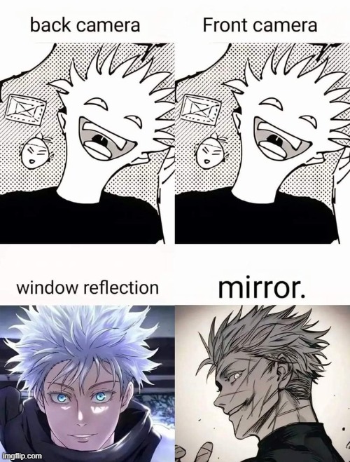 Gojo | image tagged in jujutsu kaisen | made w/ Imgflip meme maker