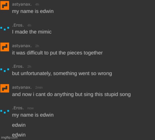 silly thing w/ this cool guy | made w/ Imgflip meme maker