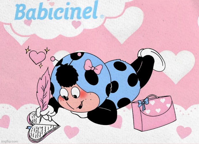 Cococinel (Cocomiel)1992: Babicinel (Babimiel) | image tagged in cococinel cocomiel babicinel the love bug | made w/ Imgflip meme maker