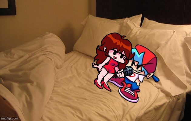 Bf and Gf having sex | image tagged in bed | made w/ Imgflip meme maker