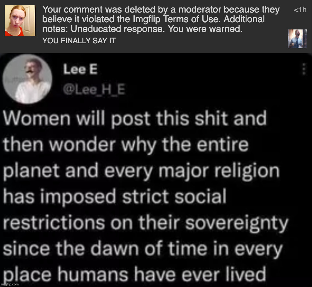 image tagged in women will post this shit | made w/ Imgflip meme maker