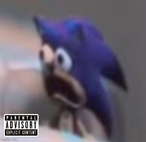 image tagged in traumatised sonic | made w/ Imgflip meme maker