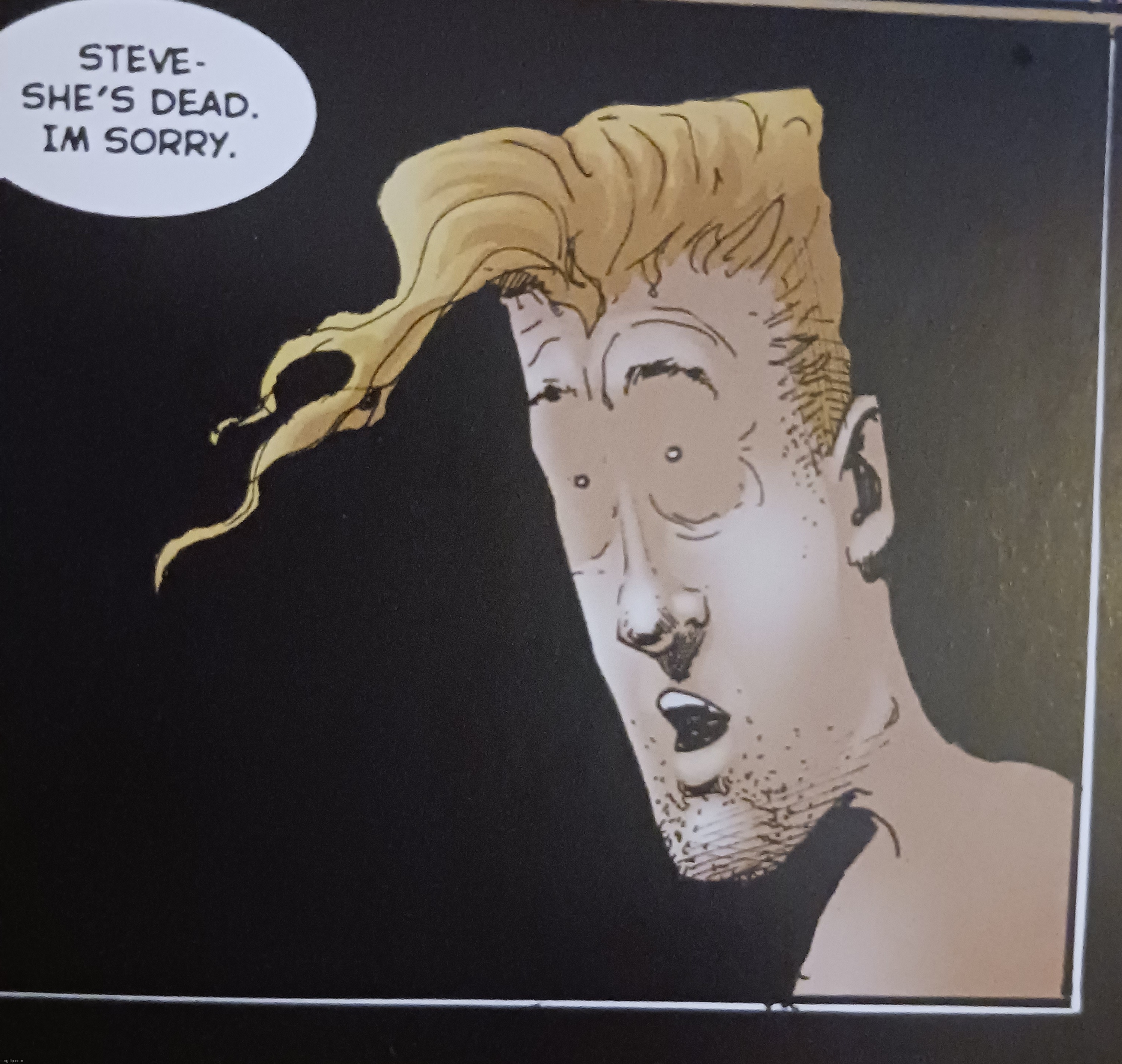 Steve from the maxx literally looks like faux from bomb rush cyberfunk if he was addicted to xanax | made w/ Imgflip meme maker