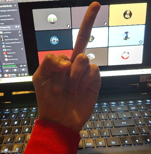 Fuck da discord ops | made w/ Imgflip meme maker