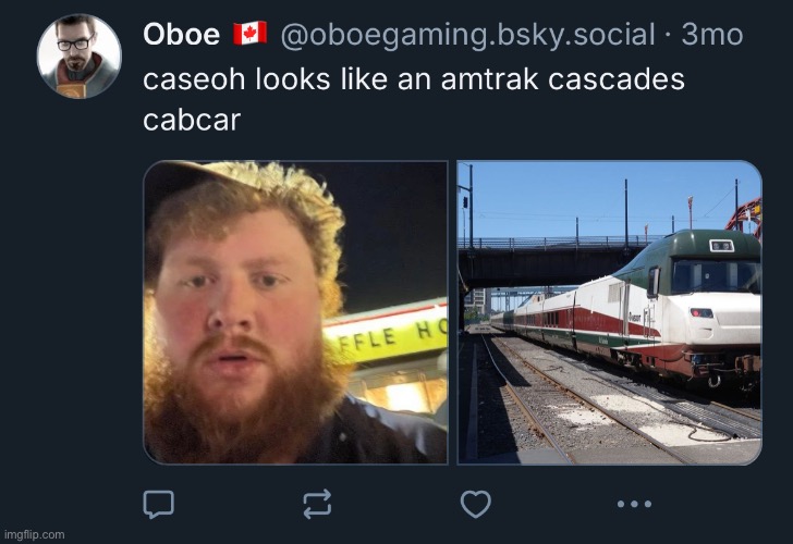 Totally not stolen from my bluesky account | made w/ Imgflip meme maker