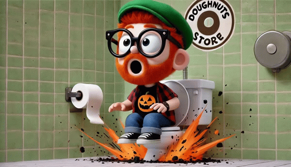 Florida Man Injured By Exploding Toilet in Dunkin’ Donuts Florida Man Injured By Exploding Toilet in Dunkin’ Donuts