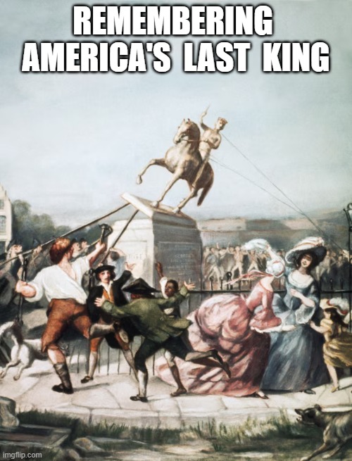 Humpty Trumpty | REMEMBERING  AMERICA'S  LAST  KING | image tagged in kings | made w/ Imgflip meme maker