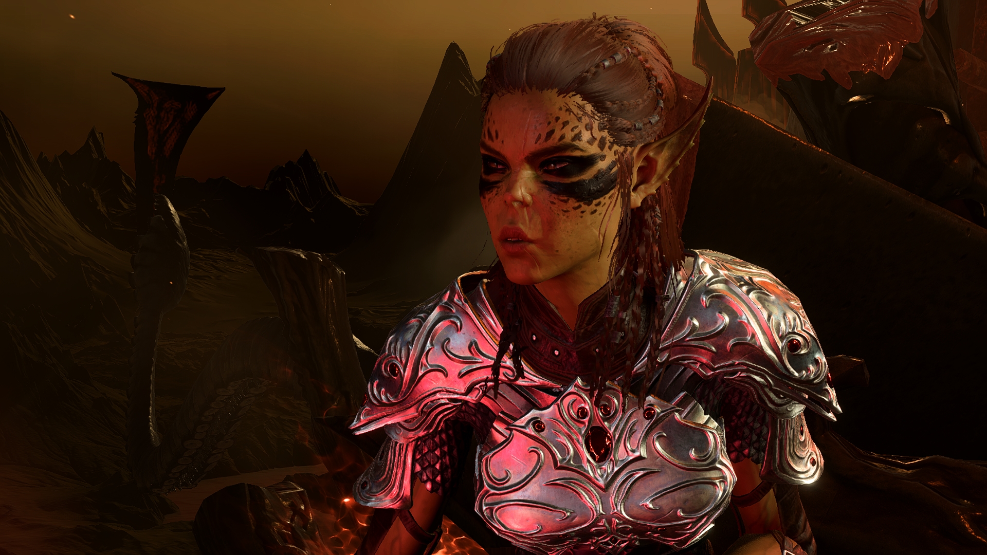 High Quality Lae'zel prologue Blank Meme Template