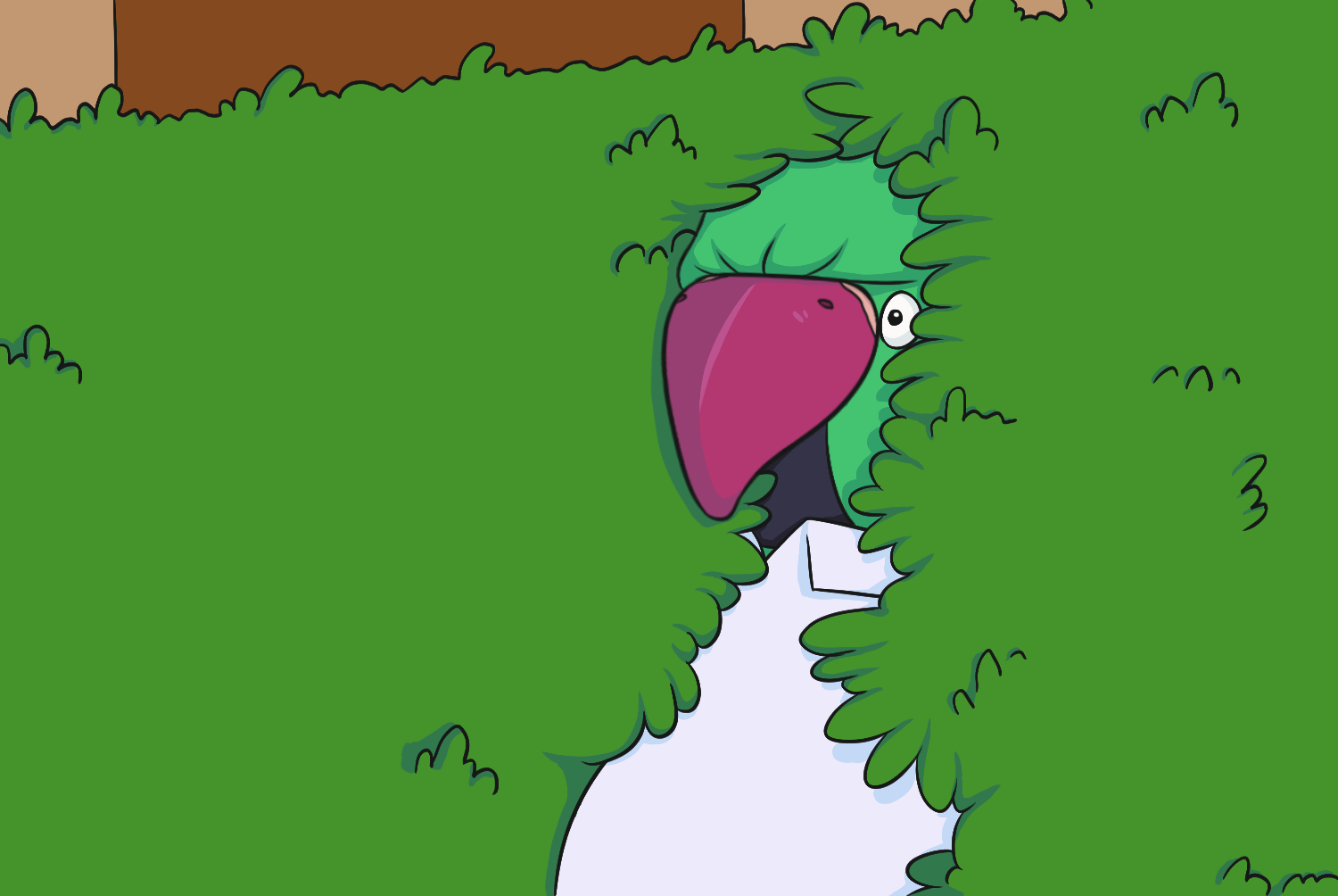 Rowdy Homer Bushes Blank Meme Template