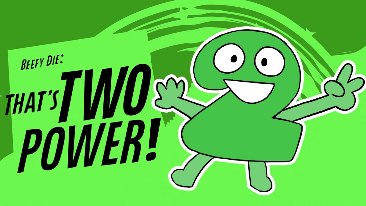 That's Two Power! Blank Meme Template