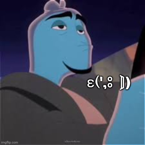 Emoticon lmao | ε(',ⵓ ‍⟭❫ | image tagged in meh | made w/ Imgflip meme maker