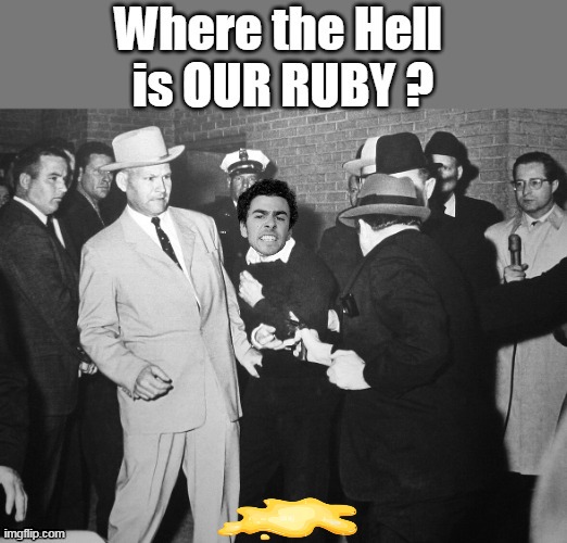 Maybe Jack has a Great Grandson ? | image tagged in luigi pants pisser shot oswald ruby meme | made w/ Imgflip meme maker