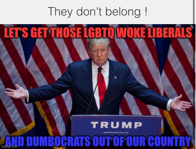 Politics on my racism app :( | made w/ Imgflip meme maker
