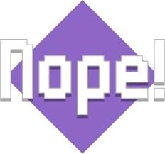 NOPE Blank Meme Template