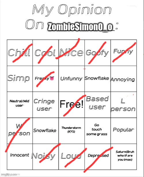 my bestie | ZombieSimon0_o | image tagged in middle school bestie | made w/ Imgflip meme maker