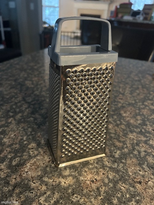 What a nice cheese grater. I wonder what would happen if I sent this to a furry? | made w/ Imgflip meme maker