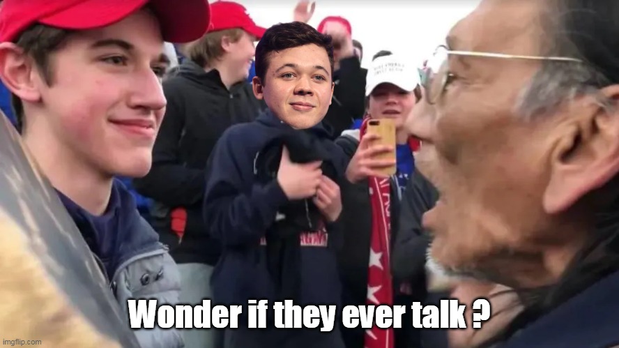 Wonder if they ever talk ? | made w/ Imgflip meme maker