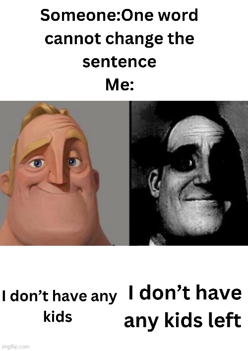 image tagged in traumatized mr incredible,dark | made w/ Imgflip meme maker