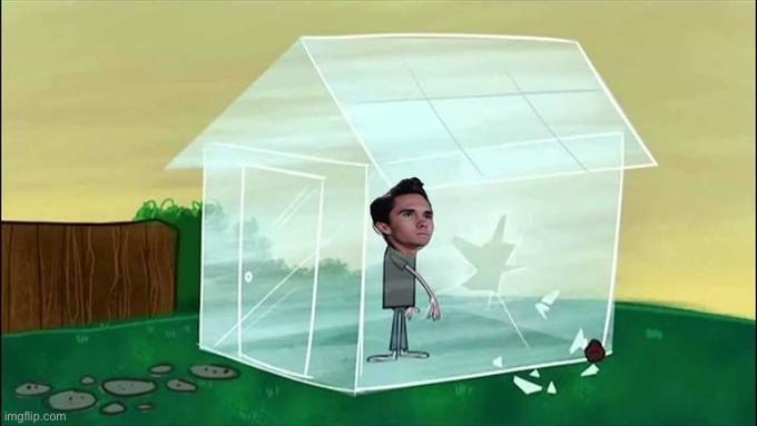 Glass Houses | image tagged in glass houses | made w/ Imgflip meme maker