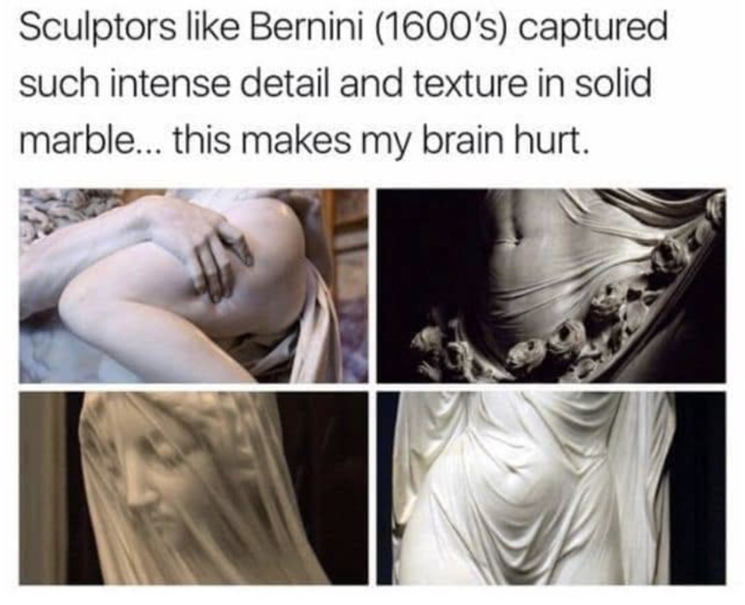 Bernini. Blank Meme Template