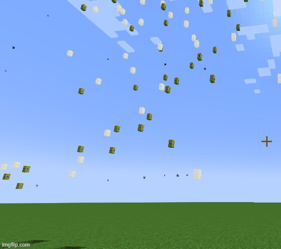 theyre migrating (mod is lucky tnt) ((lucky tnt needs lucky tnt lib to work)) | made w/ Imgflip meme maker