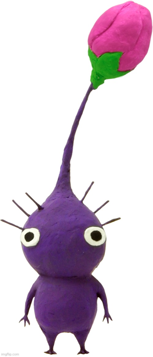 Purple Pikmin | image tagged in purple pikmin | made w/ Imgflip meme maker