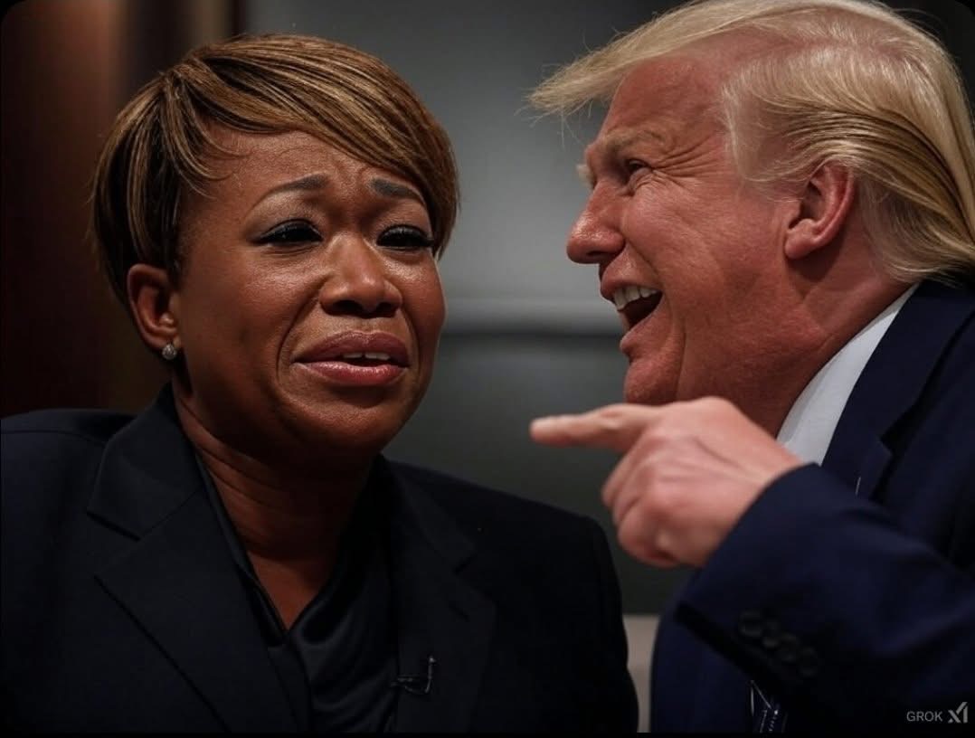 High Quality Trump firing Joy Reid Blank Meme Template