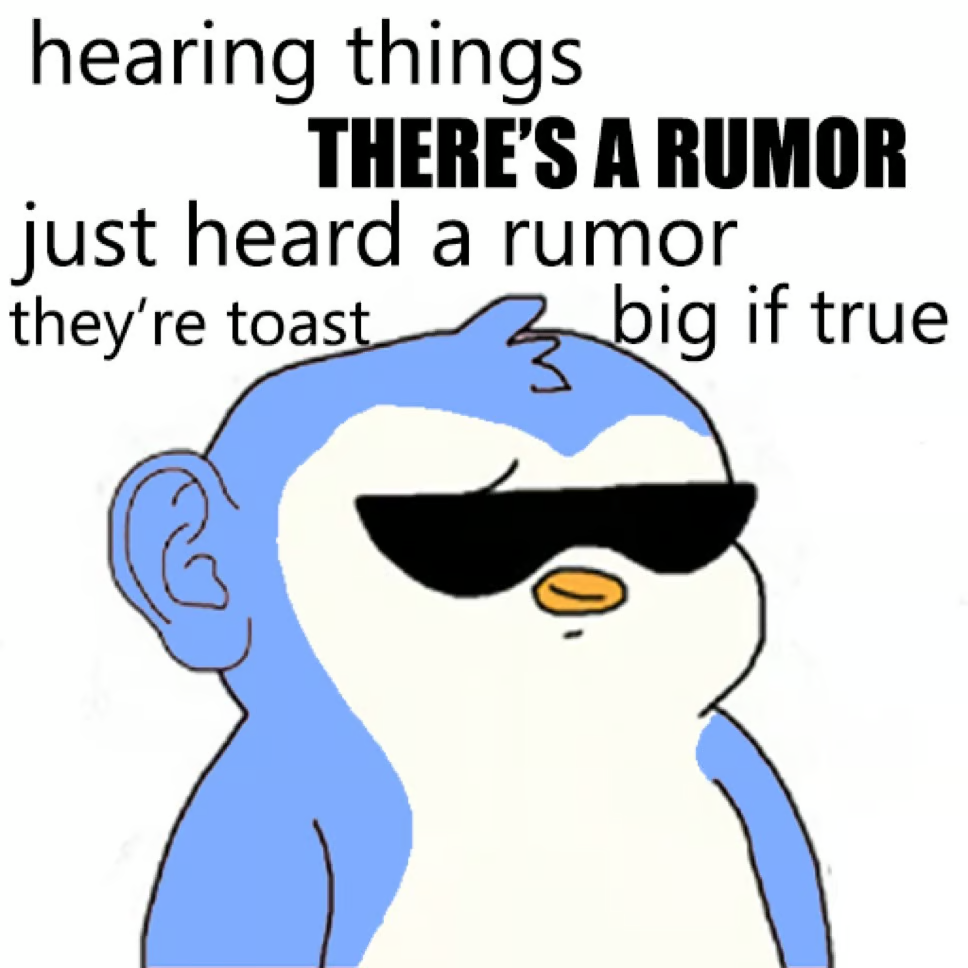 Hearing Rumors Blank Meme Template