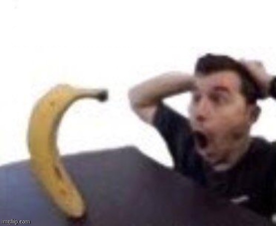 banbana??!!!???!! | image tagged in banbana | made w/ Imgflip meme maker