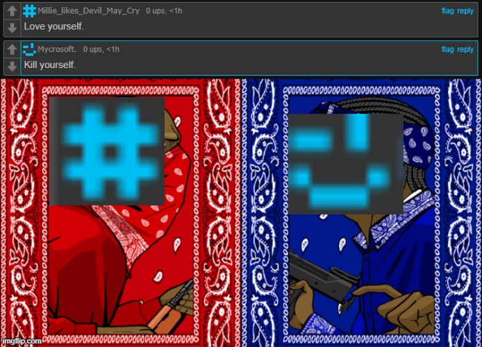 image tagged in which side are you on | made w/ Imgflip meme maker