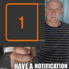 notification Blank Meme Template