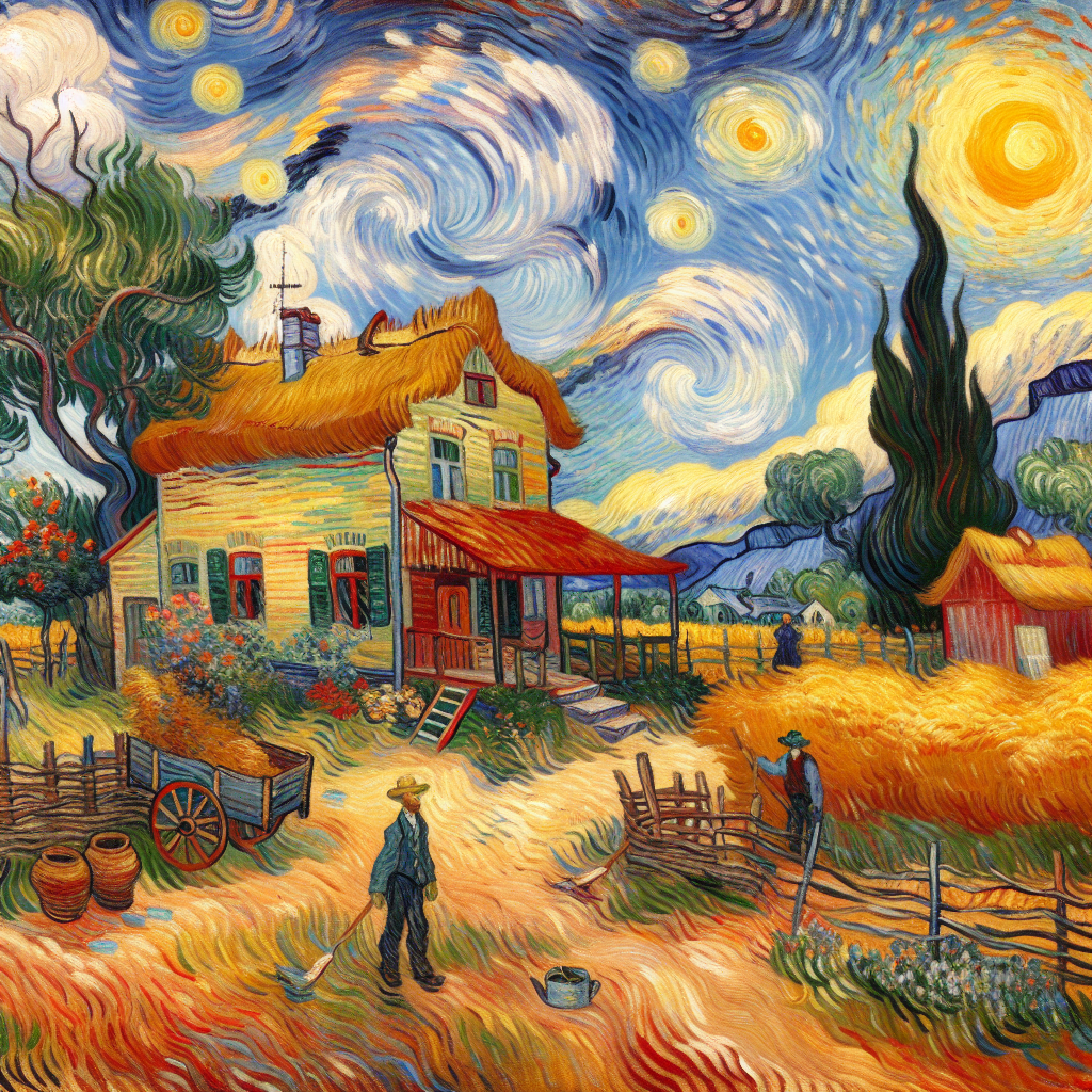 Vincent van gogh Blank Meme Template