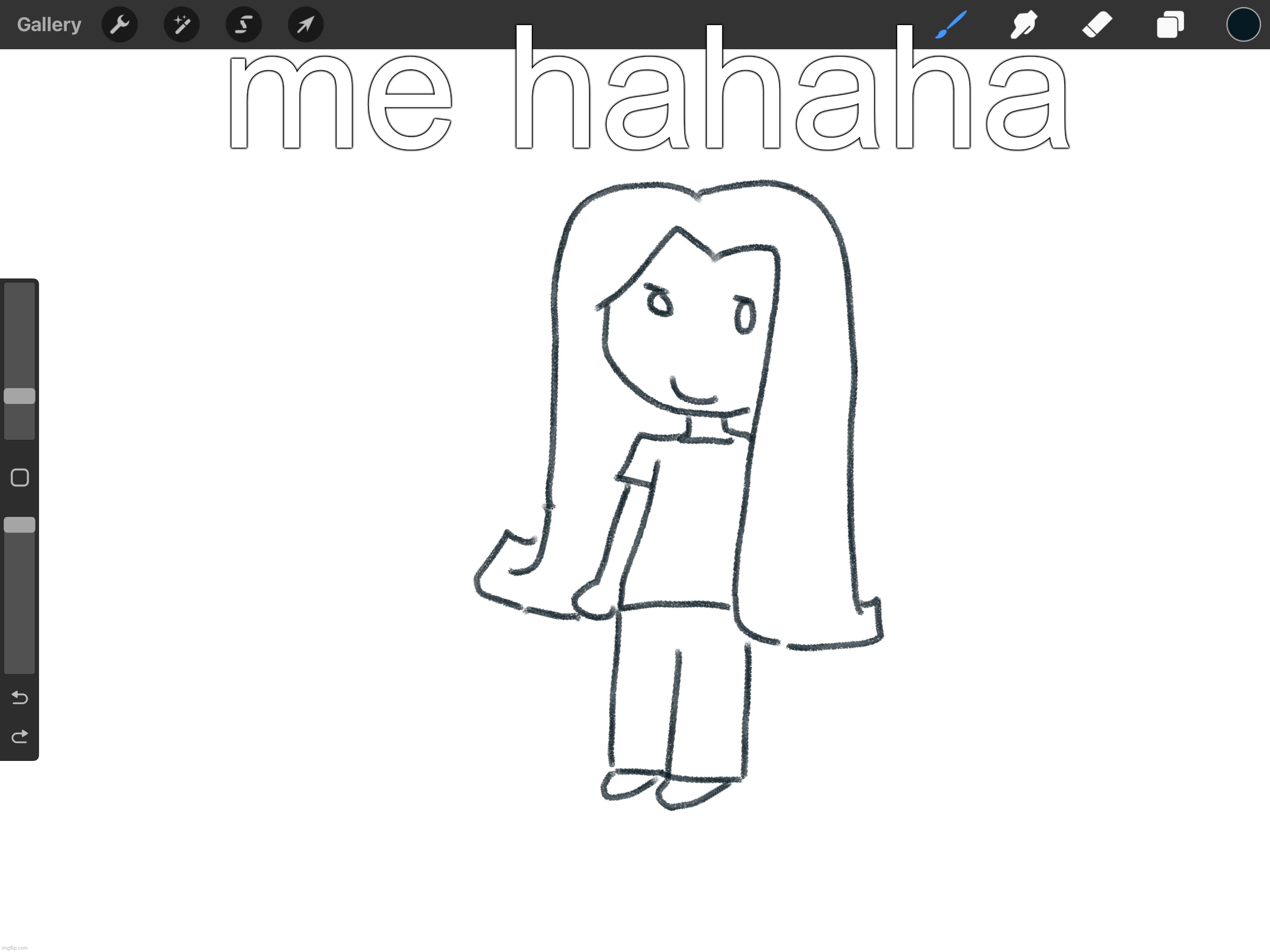 me hahaha | made w/ Imgflip meme maker