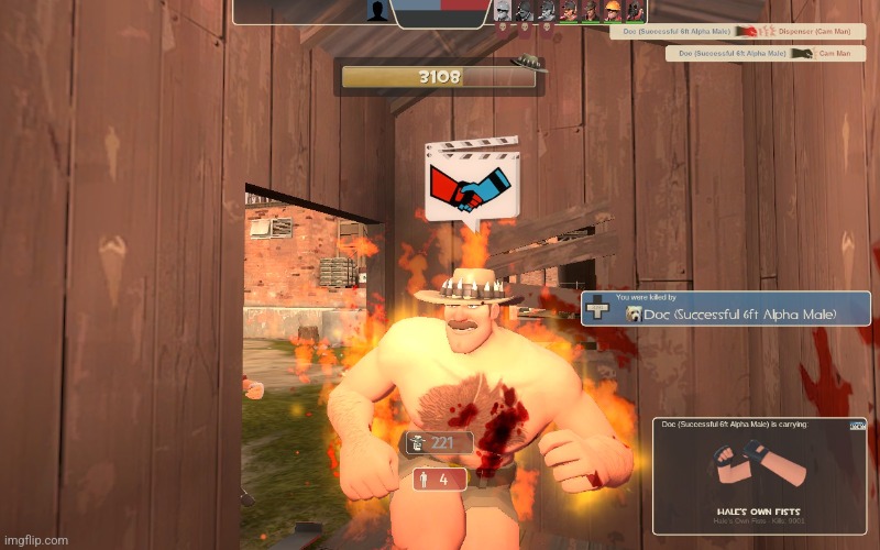 Played some TF2, got scared to shit. | made w/ Imgflip meme maker
