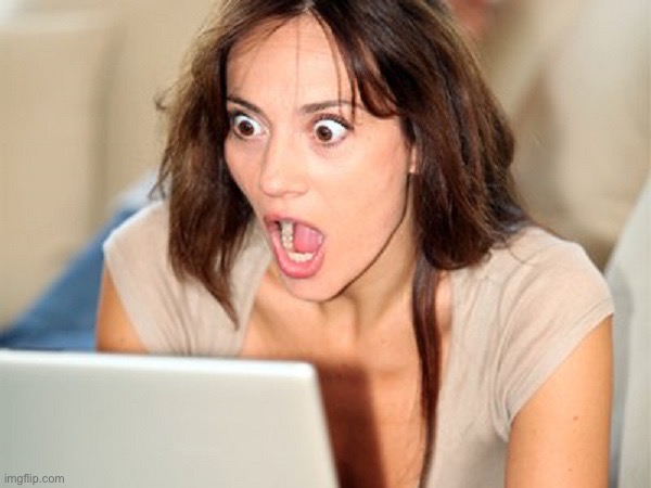 shocked face girl | image tagged in shocked face girl | made w/ Imgflip meme maker