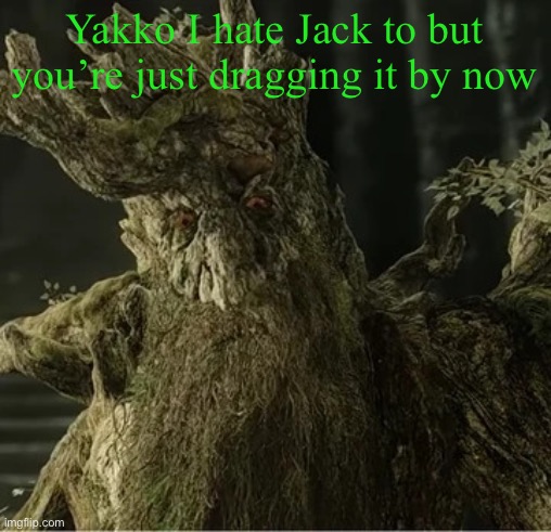 Toad Harbour | Yakko I hate Jack to but you’re just dragging it by now | image tagged in hecate | made w/ Imgflip meme maker