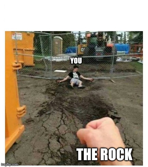 Super Punch | YOU THE ROCK | image tagged in super punch | made w/ Imgflip meme maker