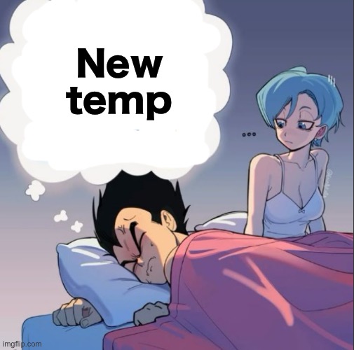 Vegeta Dreaming | New temp | image tagged in vegeta dreaming | made w/ Imgflip meme maker