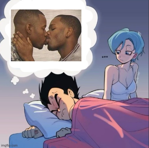 Vegeta Dreaming | image tagged in vegeta dreaming | made w/ Imgflip meme maker