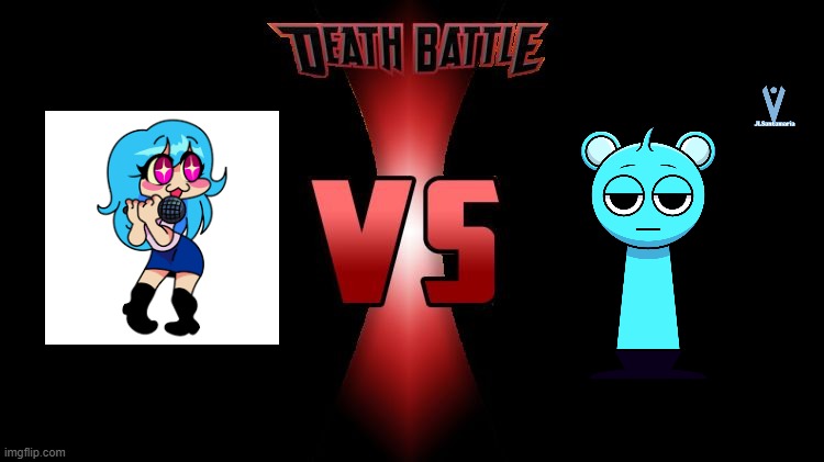 Sky (FNF) vs Sky (Sprunki) | image tagged in death battle,sprunki,fnf | made w/ Imgflip meme maker