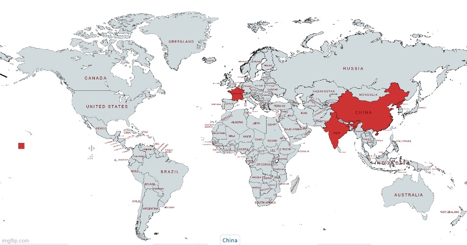 China eliminated | made w/ Imgflip meme maker