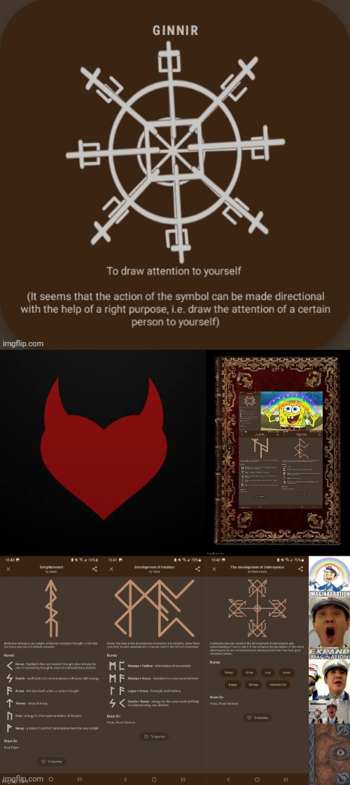 Runes | Learn - FetLife Imagination Book Blank Meme Template