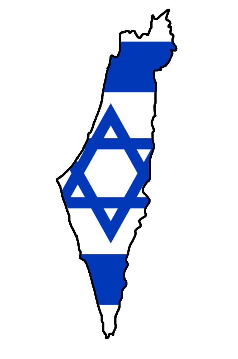 High Quality Map of Israel Blank Meme Template