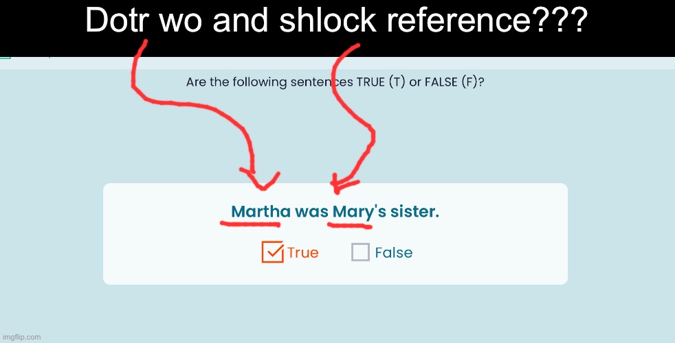 Dotr wo and shlock reference??? | made w/ Imgflip meme maker