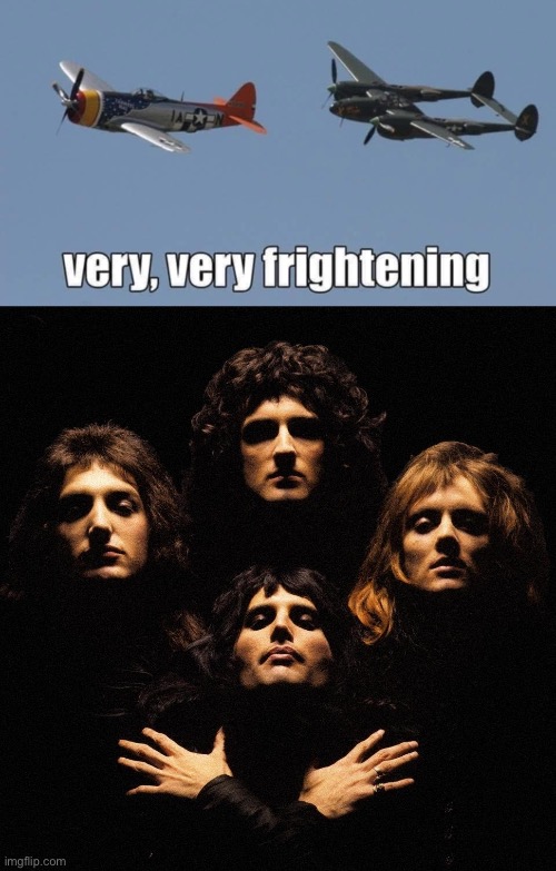 Bohemian Rhapsody | image tagged in bohemian rhapsody,thunderbolt,lightening | made w/ Imgflip meme maker