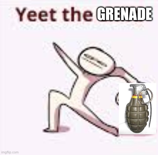 single yeet the child panel | GRENADE | image tagged in single yeet the child panel | made w/ Imgflip meme maker