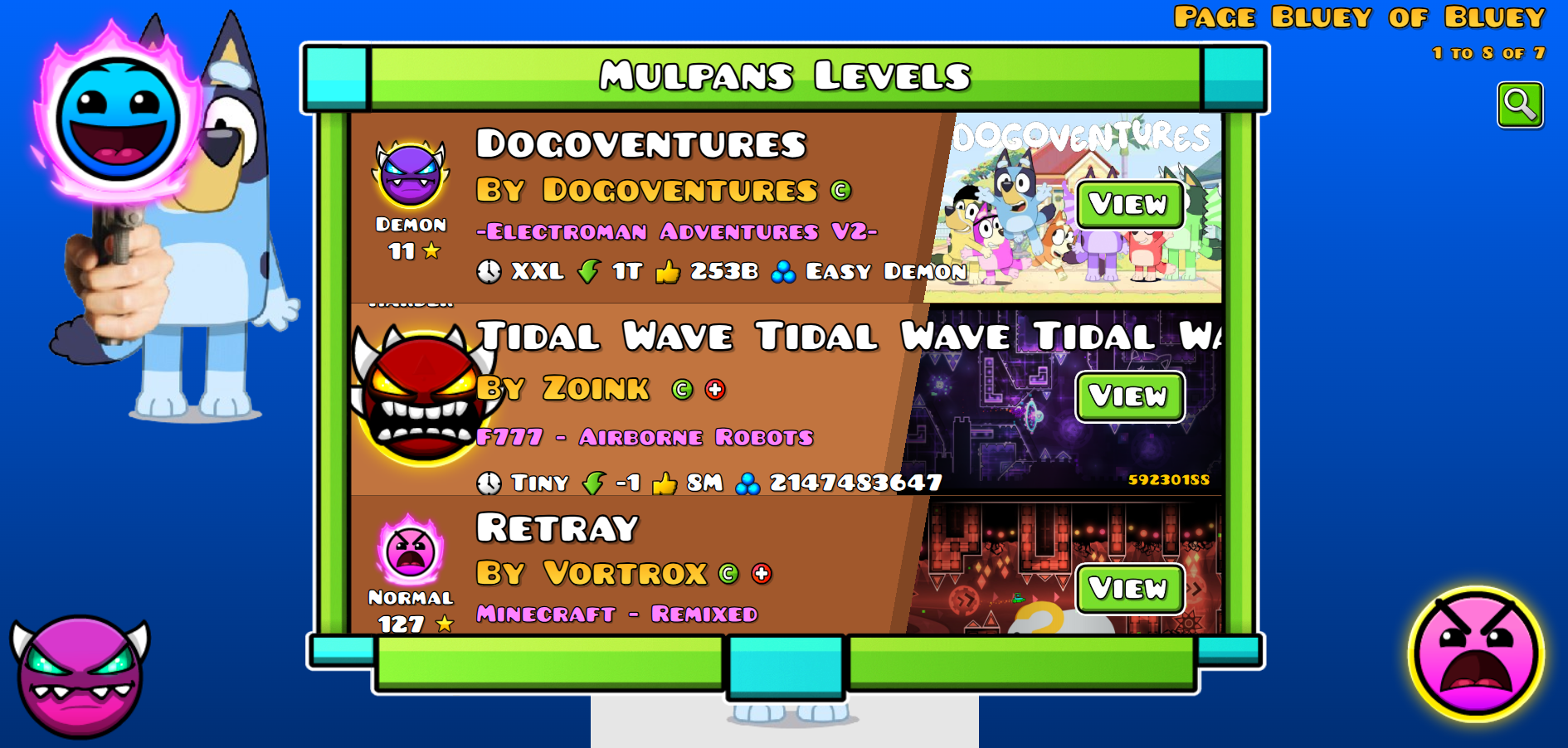 Geometry Dash Blank Meme Template