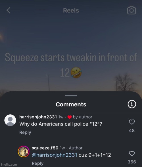 12 | made w/ Imgflip meme maker