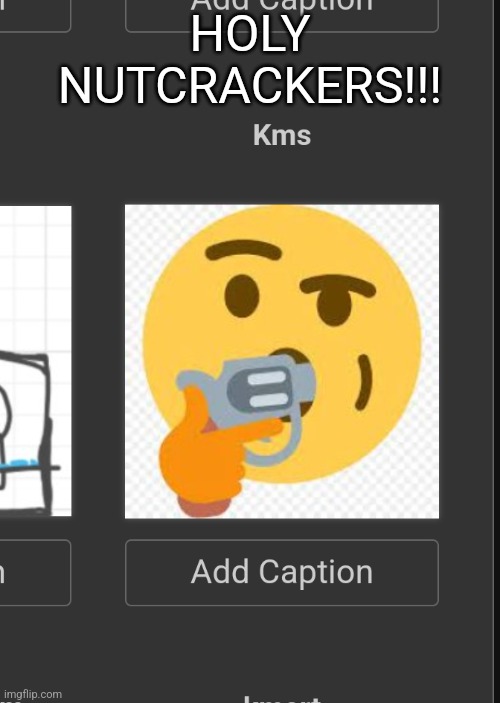 HOLY NUTCRACKERS!!! | made w/ Imgflip meme maker